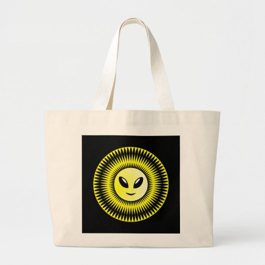 Alien Sun Grote Tote Bag (Voorkant)