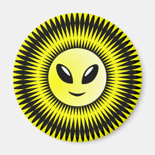 Alien Sun Magneet