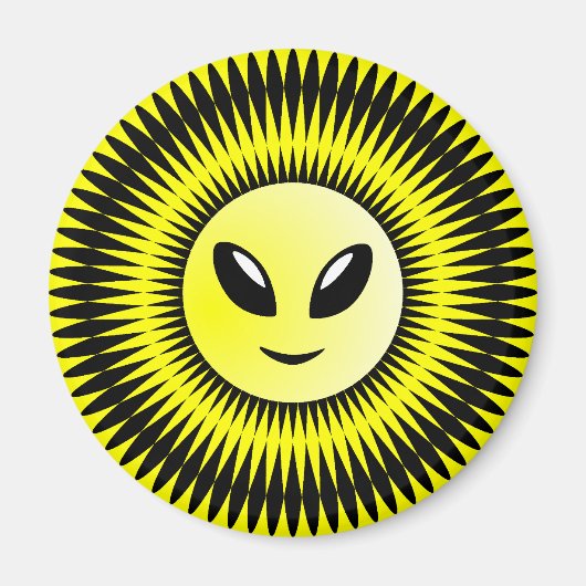 Alien Sun Magneet (Voorkant)