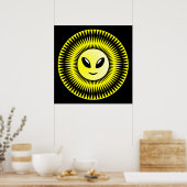 Alien Sun Poster (Keuken)