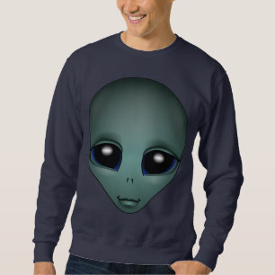 Alien Sweatshirt Alien Art Shirt Cute ET Shirt