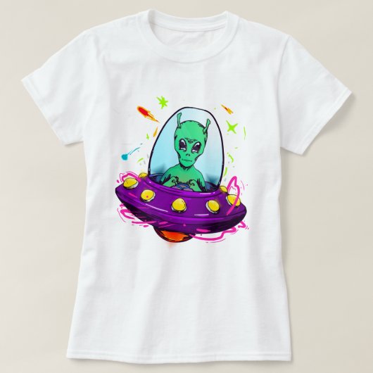 Alien T-Shirt (Design voorkant)
