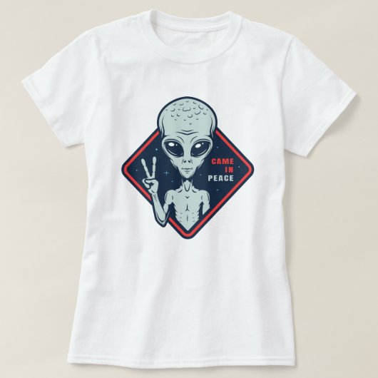 Alien T-shirt (Design voorkant)