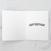 ALIEN TACOS GRAPPIG GROOT VERJAARDAG WENSKAART KAART (Binnen)