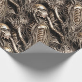 Alien Tattoo Gross Biomatter Cadeaupapier (Hoek)