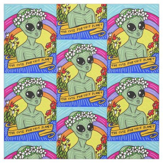 Alien te goed voor deze planeet stof (Swatch)