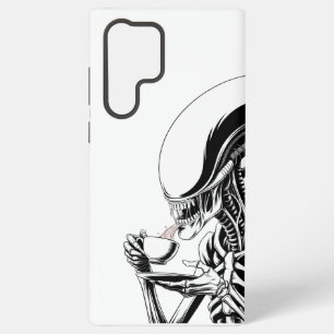 Alien Tea Time Samsung Galaxy Hoesje