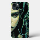 Alien Tech Girl Science Fiction Case-Mate iPhone Case (Achterkant)