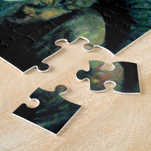 Alien Tech Girl Science Fiction Legpuzzel (Zijkant)