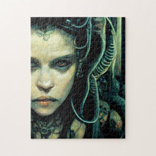 Alien Tech Girl Science Fiction Legpuzzel