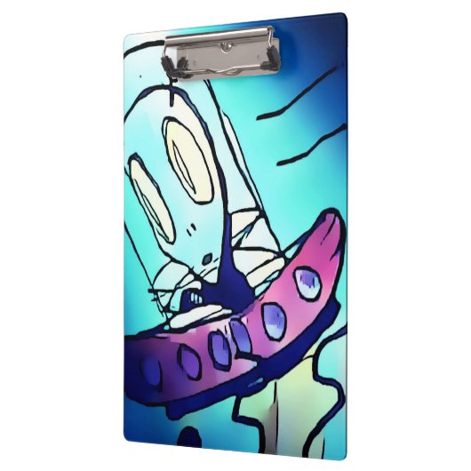 Alien-tekenklembord Klembord (Links)
