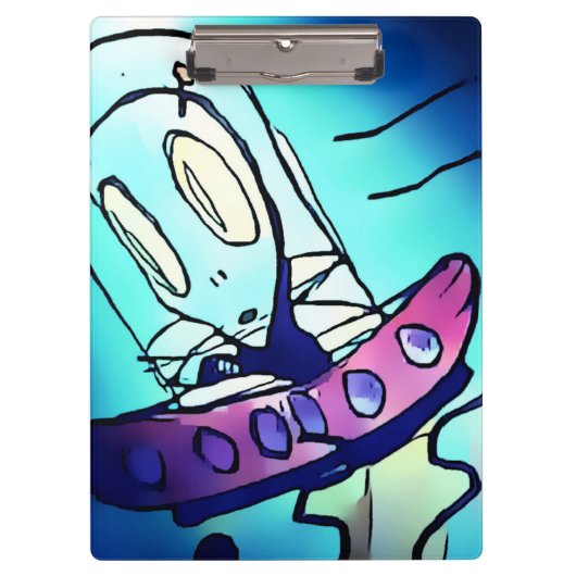 Alien-tekenklembord Klembord (Voorkant)