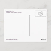 ALIEN TELEPATHY BRIEFKAART (Achterkant)