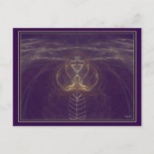 ALIEN TELEPATHY BRIEFKAART (Voorkant)