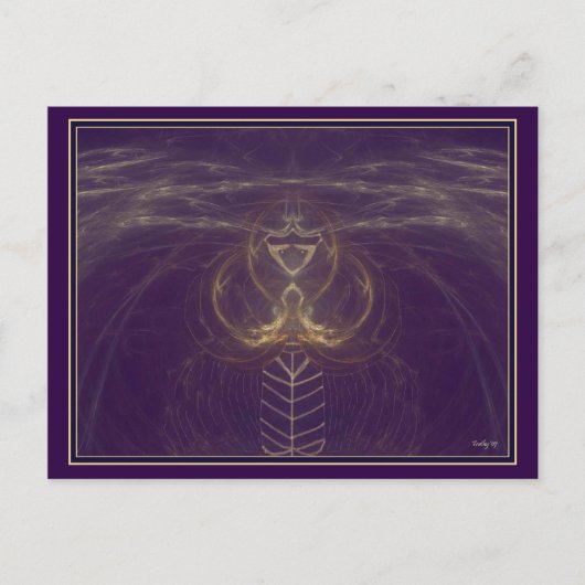 ALIEN TELEPATHY BRIEFKAART (Voorkant)