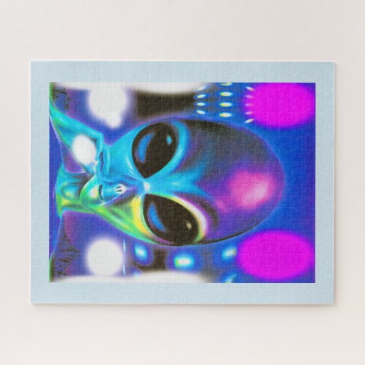 Alien-teller Legpuzzel (Horizontaal)