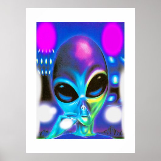 Alien-teller Poster (Voorkant)