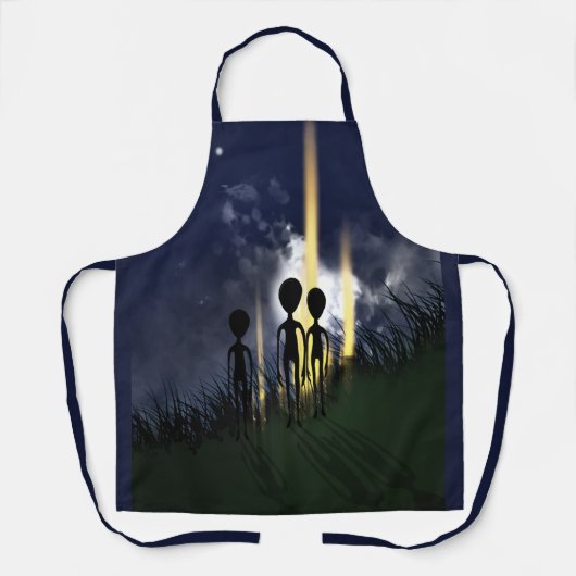 Alien-teller Schort (Voorkant)