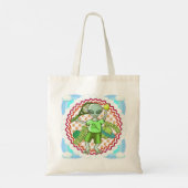 Alien Tennis boodschappentas Tote Bag (Achterkant)