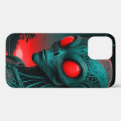Alien thema iPhone 12 telefoonhoesje Case-Mate iPhone Case (Achterkant (horizontaal))
