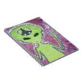 Alien Tie Dye Notitieboek (Rechterzijde)