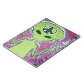 Alien Tie Dye Notitieboek (Linkerzijde)
