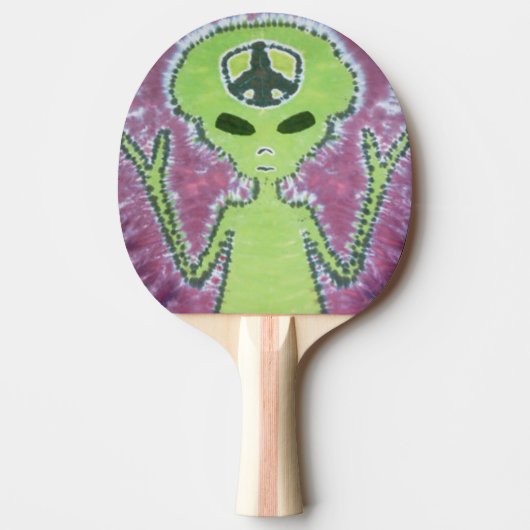 Alien Tie Dye Tafeltennisbatje (Voorkant)