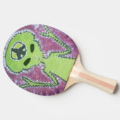 Alien Tie Dye Tafeltennisbatje (Zijkant)