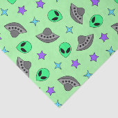 Alien Tissuepapier (Detail)