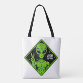 Alien. Tote Bag (Achterkant)