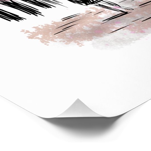 Alien Touring Paris Perfect Poster (Hoek)