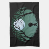 Alien Towel Party Custom Alien E.T. Tea Towels Theedoek (Verticaal)
