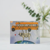 Alien-transportsysteem Briefkaart (Staand voorkant)