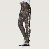 Alien Treasure Trove Galaxy Glitter CUSTOM Leggings (Links)