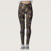 Alien Treasure Trove Galaxy Glitter CUSTOM Leggings (Voorkant)