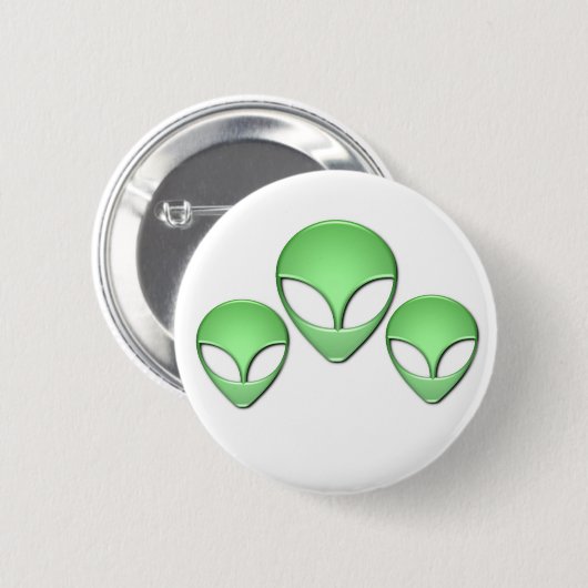 Alien Trio Button (Voorkant /achterkant)
