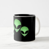 Alien Trio Coffee Mok (Voorkant rechts)