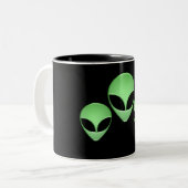 Alien Trio Coffee Mok (Voorkant links)