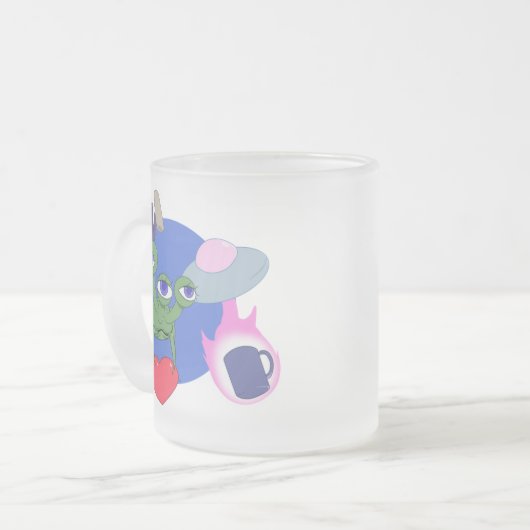 Alien Trio Good Morning Mok (Voorkant links)