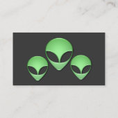 Alien Trio Visitekaartje (Achterkant)