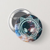 Alien Trip Ronde Button 5,7 Cm (Voorkant /achterkant)