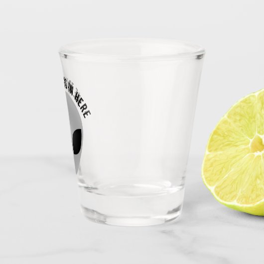 Alien Truth Shot Glas (Rechts)