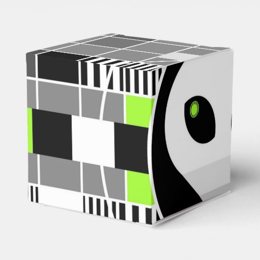 Alien TV Favor Box klassiek Bedankdoosjes (Achterkant)