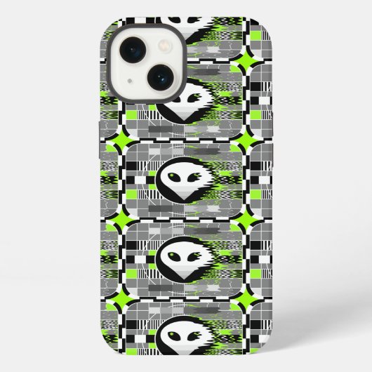 Alien TV Multi iPhone barely there case Hoesje (Achterkant)