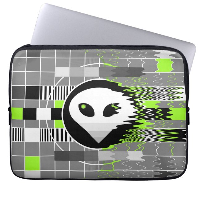 Alien TV-neopreen laptophoes van 13 inch Laptop Sleeve (Voorkant)