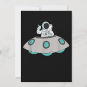 Alien UFO buitenruimteschip buitenaardse Believ Save The Date (Voorkant)