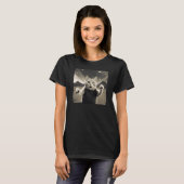 Alien UFO Cat T-shirt (Voorkant volledig)