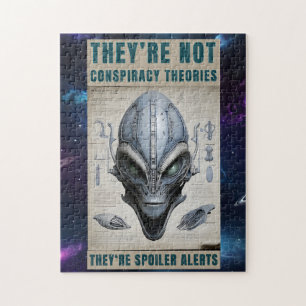 Alien UFO-complottheorie New Jersey Drones Legpuzzel