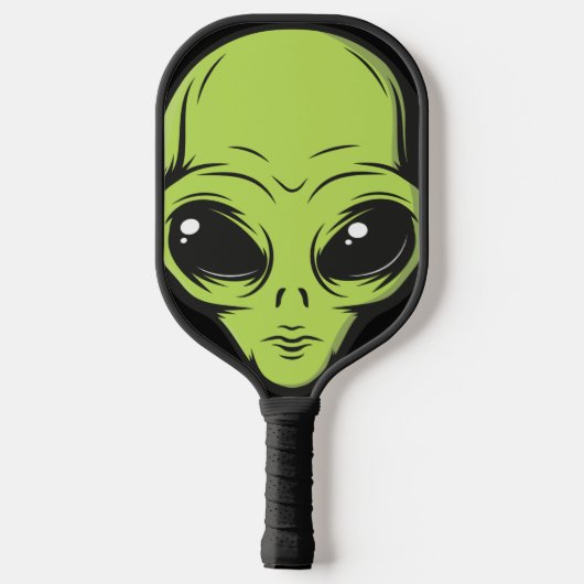 Alien UFO-complottheorie Pickleball Paddle (Achterkant)