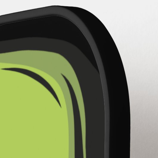 Alien UFO-complottheorie Pickleball Paddle (Links Detail)